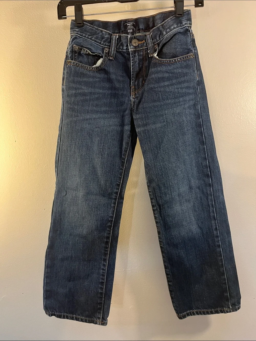 GAP Kids Dark Indigo Straight Leg Jeans